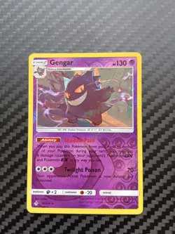 Pokemon Gengar 70/214 – Sm-Unbroken Bonds Reverse Holo Rare – Stage 2 – 130 HP - Image 1
