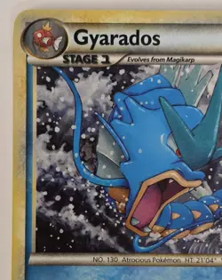 Gyarados 30/30 Holo MP - HGSS Trainer Kit: Gyarados & Raichu 2010 - Pokemon TCG - Image 2