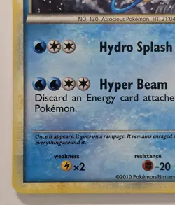 Gyarados 30/30 Holo MP - HGSS Trainer Kit: Gyarados & Raichu 2010 - Pokemon TCG - Image 4