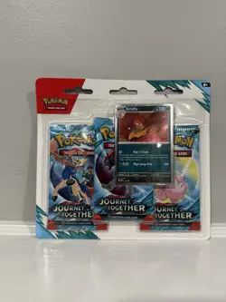 Pokemon Journey Together 3-Pack Blister Brand New Sealed IN HAND - Image 1