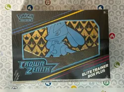 Pokemon TCG Crown Zenith Pokemon Center Box Plus Elite Trainer Box - Sealed - Image 1