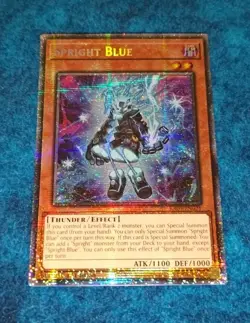 Yugioh - Spright Blue - RA05-EN021 - Starlight Rare - Near Mint In Hand - Image 2