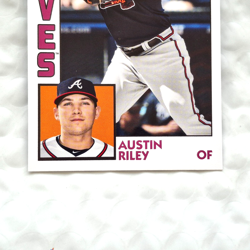 2019 Topps 35th Anniversary Austin Riley - Nice Rookie CARD # 84 29 NRMNT/MINT - Image 3