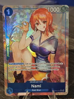 Nami (050) (Parallel) OP09-050 Emperors in the New World Foil - Image 1