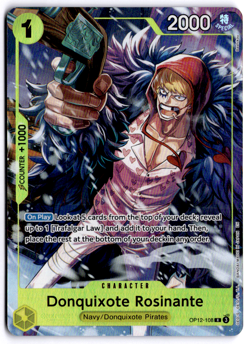 Donquixote Rosinante (Illustration Box Vol.6) R One Piece Promo Card OP12-108 NM - Image 1