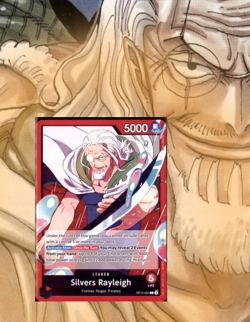 One Piece Silvers Rayleigh (OP12-001/156) OP12 Legacy of the Master NM - Image 1