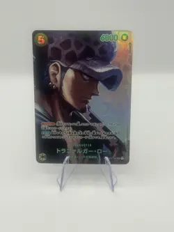 One Piece TCG Trafalgar Law (SP) OP01-047 (OP04 Kingdoms of Intrigue) Japan NM - Image 1