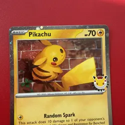 Pikachu 051/162 Pokemon Day 2026 Stamped Cosmos Holo Promo Pokemon - Image 2