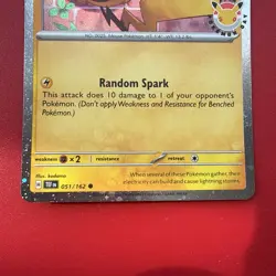 Pikachu 051/162 Pokemon Day 2026 Stamped Cosmos Holo Promo Pokemon - Image 3