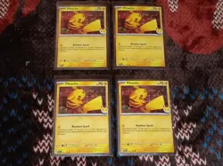 (4×) Pikachu 051/162 Cosmos Holo Pokemon Day 2026 Stamped Promo NM/Mint - Image 2