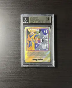 Fusion World Manga Booster 01 E-57 Energy Marker Gold Dragon Ball Super BGS - Image 2