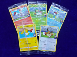 Pokemon Futsal On The Ball Football set, 5 Promo cards all Sealed CB - Image 1