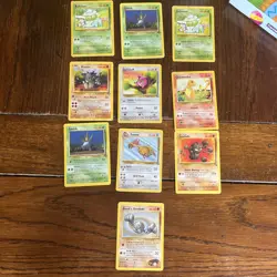 POKEMON Vintage 10 Card Lot | NM - Image 1