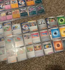 Pokemon TCG Scarlet & Violet Base Set Semi Complete Master Set NM 325 Cards - Image 3