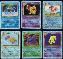 Pokemon LEGENDARY COLLECTION - 6 Reverse Holo Cards - ENG - HP/MP - Image 1