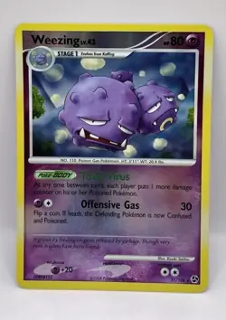 Weezing 31/106 Great Encounters Pokemon Reverse Holo Card - Image 1
