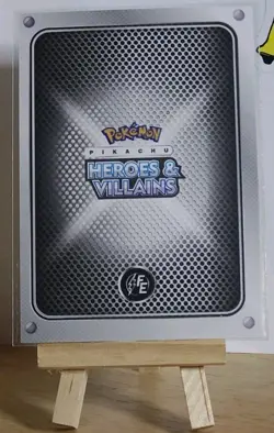 Pikachu Cosplay Heroes & Villains Flash Edition T14 Rocketeer Peru Fan Art Card - Image 2