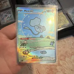 Mew ex 232/091 SV: Paldean Fates Special Illustration Rare Holo Pokemon TCG Card - Image 1