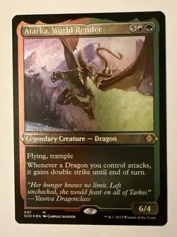 Atarka, World Render (Foil Etched) - NM Foil Starter Commander Decks SCD 001 - Image 1