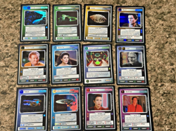 2000 STAR TREK CCG REFLECTIONS FOILS LOT OF 26 CARDS - NO DUPLICATES - Image 3