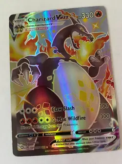 Charizard VMAX SV107/SV122 Shining Fates 2021 Pokemon Card - Image 1