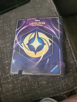 Disney Lorcana TCG Stitch Lorebook Card Portfolio Binder - Image 2