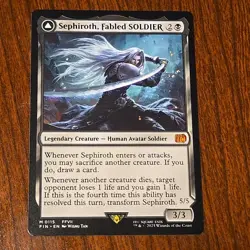 Sephiroth, Fabled Soldier X1 (Extended Art) FIN MTG Final Fantasy - Image 1