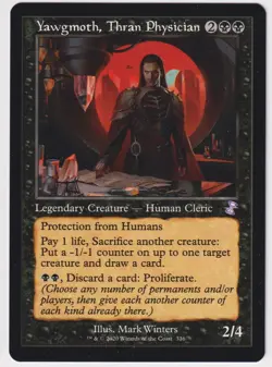 Yawgmoth, Thran Physician - Near Mint - Time Spiral Remastered EN MTG 336 - Image 1