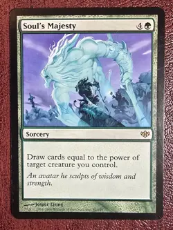 Soul's Majesty - MtG Conflux - R092 NM 2009 - Image 2