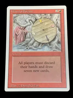 1994 MTG - Revised(3rd) - WHEEL OF FORTUNE- Vintage Rare - EX/NM - Image 1