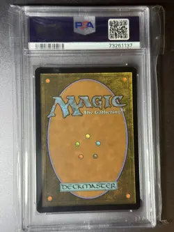 PSA 9 2022 MAGIC THE GATHERING UNFINITY #533 GODLESS SHRINE GALAXY FOIL - Image 3