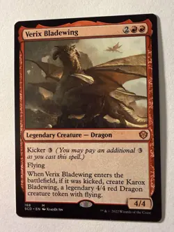 Verix Bladewing #168 (NM) Starter Commander SCD Magic MTG - Image 1