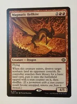 Magmatic Hellkite #111 (NM) Tarkir Dragonstorm TDM Magic MTG - Image 1