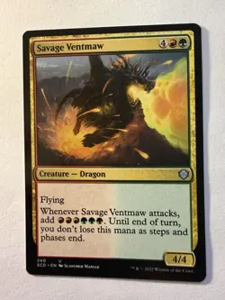 Savage Ventmaw #240 (NM) Starter Commander SCD Magic MTG - Image 1