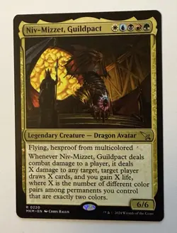 1x Niv-Mizzet, Guildpact NM-Mint, English Murders at Karlov Manor MTG Magic - Image 1