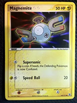 Magnemite 68/112 FireRed & LeafGreen Pokemon English Non Holo 2004 - Image 1