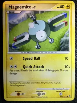 Magnemite 111/147 Supreme Victors Pokemon English Non Holo 2009 - Image 1