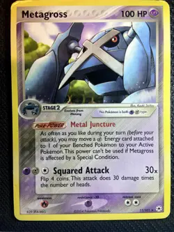 Metagross (EX Hidden Legends) 11/101 Deck Exclusives Pokemon English Non Holo - Image 1