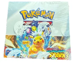 Pokemon TCG: Scarlet & Violet Surging Sparks Booster Box Factory Sealed w/ Case - Image 3