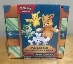 Pokemon TCG Paldea Adventure Chest Brand New Sealed Pikachu Black Star Promo 088 - Image 2