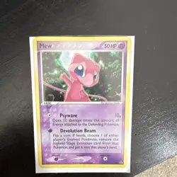 Pokemon Mew 040 Holo Promo Nintendo Trainer's Challenge Set 2006 50 HP - Image 1