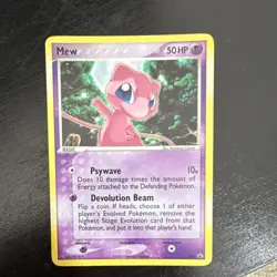 Pokemon Mew 040 Holo Promo Nintendo Trainer's Challenge Set 2006 50 HP - Image 2