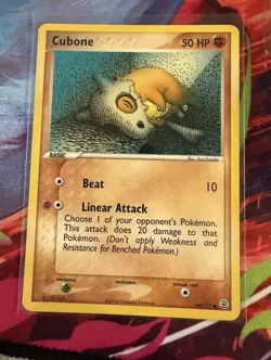 Pokemon Cubone 60/112 FireRed & LeafGreen - Image 1