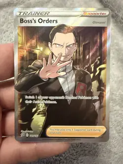 Boss's Orders (Full Art) - 189/192 - Pokemon Swsh02: Rebel Clash NM - Image 1