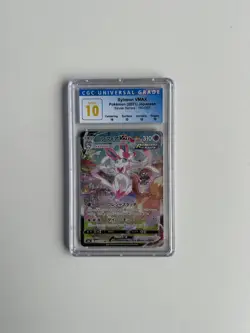 CGC Perfect 10 Pokemon Sylveon Vmax Hyper 093/069 Eevee Heroes Japanese - Image 1