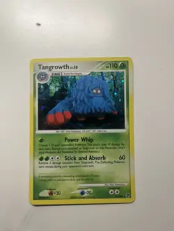 Tangrowth 10/106 Pokemon Great Encounters Holo Rare - LP - Image 1