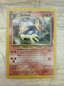 Quilava - 47/111 Neo Genesis Regular Unlimited - LP - POKEMON TCG - Image 1