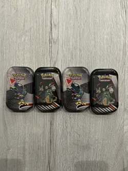 Pokemon TCG: Unova Mini Tins - Black Bolt & White Flare (4 Tins) - Image 1