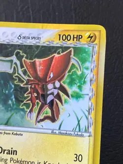 Pokemon TCG - Kabutops #9/110 - Delta Species - EX Holon Phantoms - LP/MP - Image 3