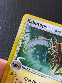 Pokemon TCG - Kabutops #9/110 - Delta Species - EX Holon Phantoms - LP/MP - Image 4